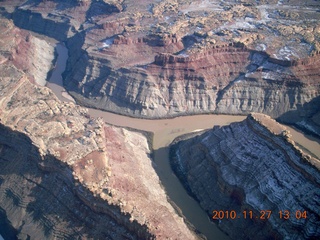 208 7dt. Moab trip - aerial - Canyonlands - Confluence of Green and Colorado Rivers