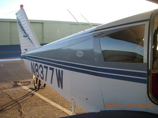 300 7dt. Moab trip - N8377W home at Derr Valley Airport (DVT)