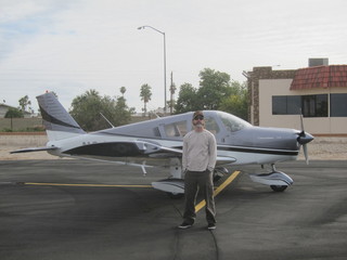 Sean picture - aerial - N8377W in flight