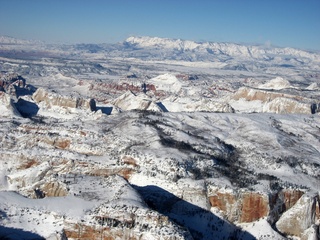 41 7ex. Zion National Park trip - Sheri's pictures - aerial - Zion