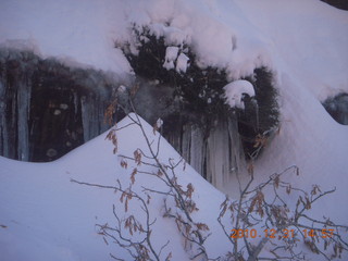 57 7ex. Zion National Park trip - icicles