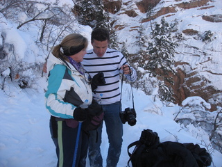 126 7ex. Zion National Park trip - Sheri's pictures - Sheri and Luiz