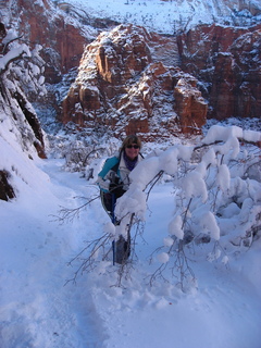 136 7ex. Zion National Park trip - Sheri's pictures - Hidden Canyon hike