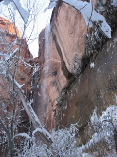 142 7ex. Zion National Park trip - Sheri's pictures - Weeping Rock hike - waterfall