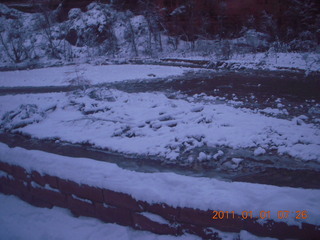 7 7f1. Zion National Park trip - Riverwalk pre-dawn hike