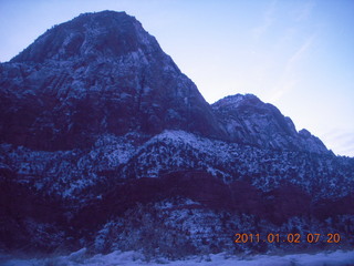 2 7f2. Zion National Park trip - pre-dawn