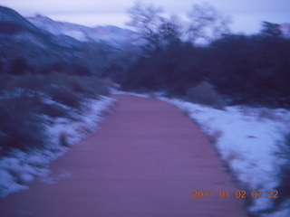 6 7f2. Zion National Park trip - pre-dawn