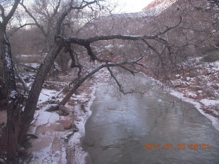 22 7f2. Zion National Park trip - dawn - Virgin River