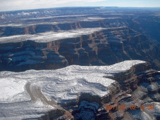 38 7f2. Zion National Park trip aerial - Grand Canyon - west