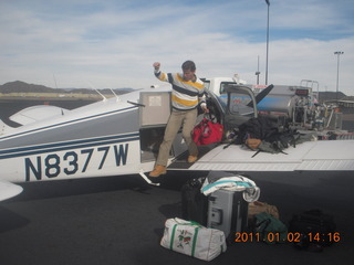 48 7f2. Zion National Park trip - unpacking N8377W