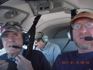 Peter and Adam flying in N8377W