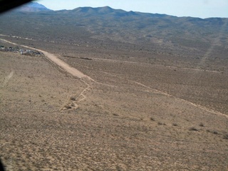 Antoine's pictures - aerial - Alamo Lake airstrip