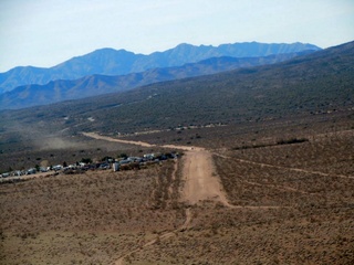 Antoine's pictures - aerial - Alamo Lake airstrip