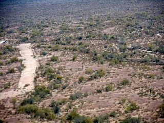 Antoine's pictures - aerial near Alamo Lake