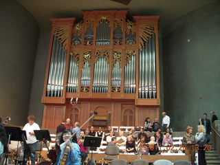 Beethoven #9 orchestral rehearsal at Pinnacle Presbyterian