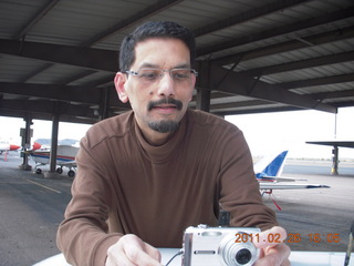 Deep taking a picture