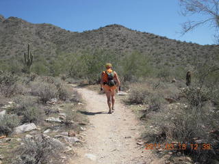 Tom's Thumb hike - Adam