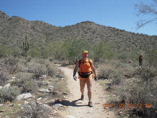 Tom's Thumb hike - Adam