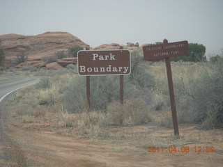 168 7j8. Canyonlands Needles - Needles Outpost signs