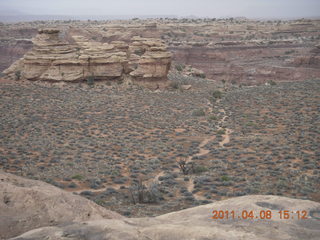 247 7j8. Canyonlands Needles Slickrock hike