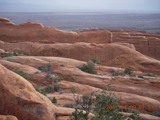 44 7j9. Arches Devil's Garden hike