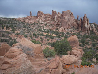 48 7j9. Arches Devil's Garden hike
