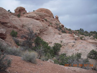 55 7j9. Arches Devil's Garden hikeArches Devil's Garden hike