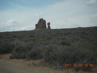 135 7j9. Arches National Park drive - Balanced Rock