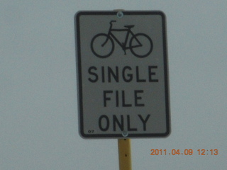 160 7j9. drive to Dead Horse Point - bicyclists