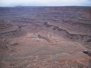 245 7j9. Dead Horse Point - Rim View