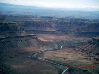 57 7ja. aerial - Mexican Mountain airstrip