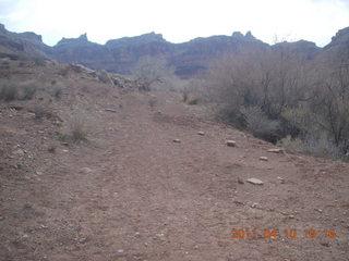 98 7ja. Mexican Mountain airstrip run