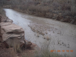 117 7ja. Mexican Mountain airstrip run - river
