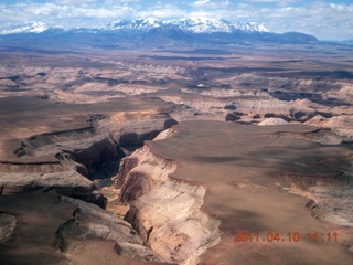 147 7ja. aerial - Mexican Mountain to Angel Point