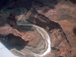 153 7ja. aerial - Angel Point to Dirty Devil