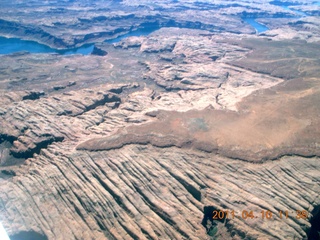 194 7ja. aerial - Hite to Bullfrog Basin - Lake Powell