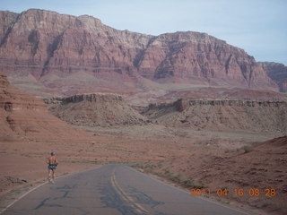 Mexican Mountain airstrip run - Adam (tripod)