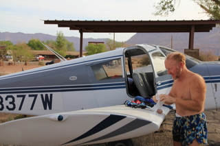 Ruhil's pictures - Marble Canyon - N8377W and Adam