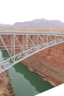 Marble Canyon - taking a group picture on Navajo Bridge