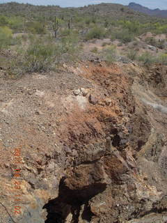 Vulture Mine tour - mine pit