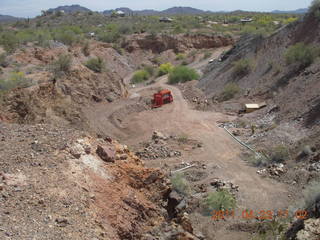 Vulture Mine tour - mine pit