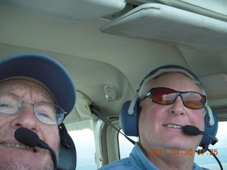 Adam and Deep flying N8377W