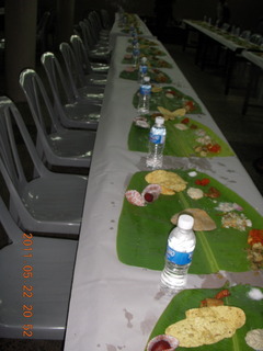 217 7kn. India - Randeep pre-wedding - banana leaf dinners