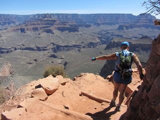 Norbert's pictures - Grand Canyon trip - Ceder Ridge sign and Norbert