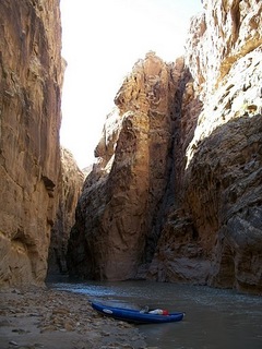 Bryce's pictures of Muddy Creek near Hidden Splendor