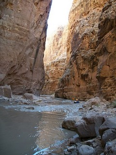Bryce's pictures of Muddy Creek near Hidden Splendor