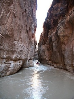 Bryce's pictures of Muddy Creek near Hidden Splendor