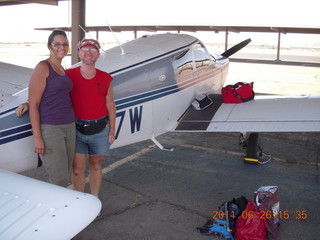 Rob and Adam flying in N8377W