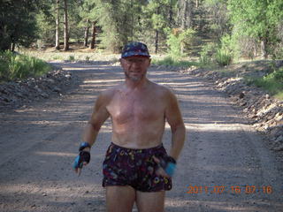 Fiesta Bowl race - Zazoosh - Adam running