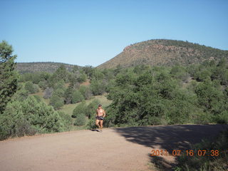 'Young International' Pleasant Valley (24AZ) run - Adam running